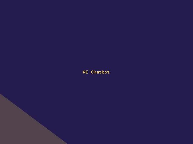 AI Chatbot — full view